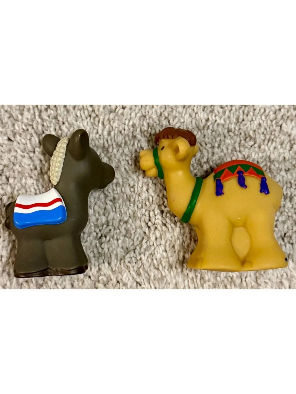 Fisher-Price Little People Christmas Nativity Animals - Camel & Donkey Set